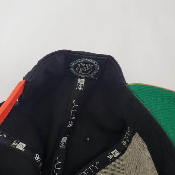 NHL Philadelphia Flyers Hockey SNAPBACK Hat 9Fifty Adjustable Size Brim Design - Picture 7 of 8